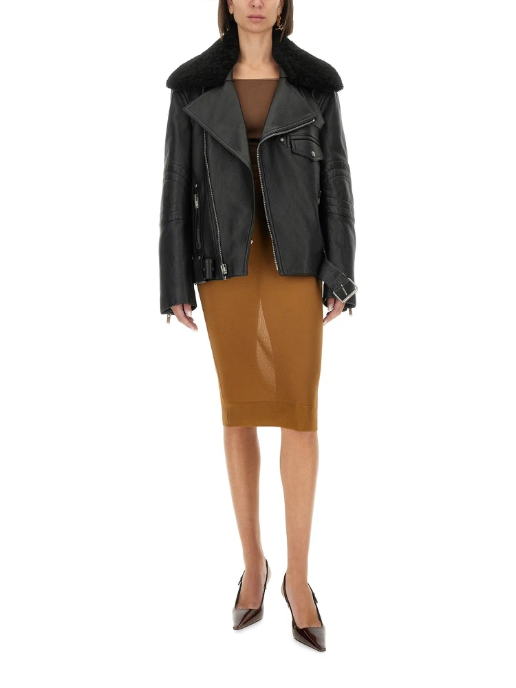 LEATHER BIKER JACKET alternative
