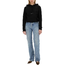 SWEATSHIRT WITH LOGO PRINT
