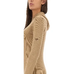 WOOL AND SILK DRESS