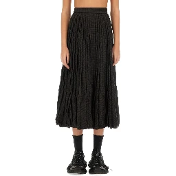 PLEATED SKIRT.