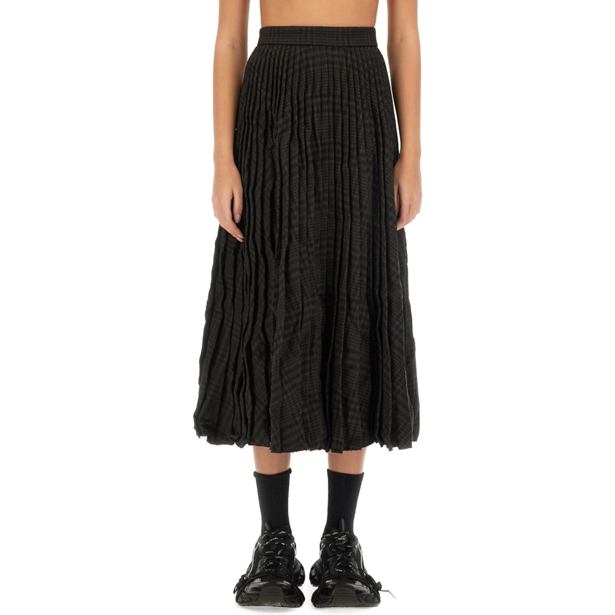 PLEATED SKIRT.