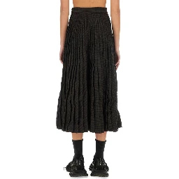 PLEATED SKIRT.
