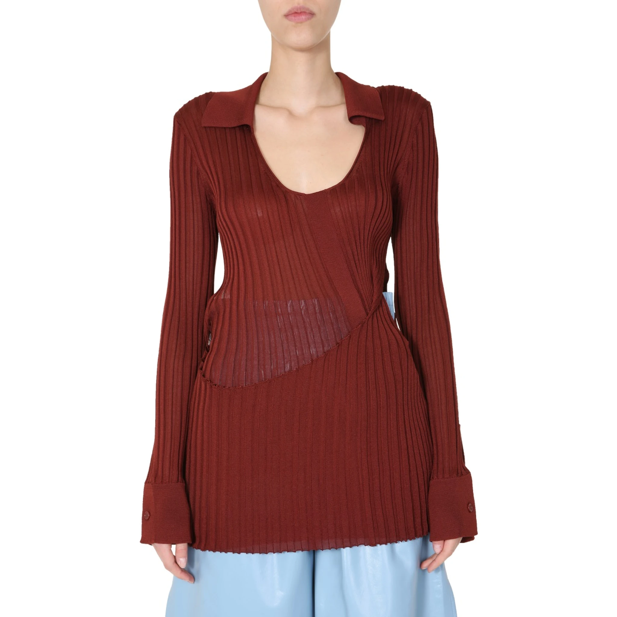 RIBBED SWEATER