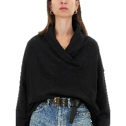 V-NECK SWEATSHIRT