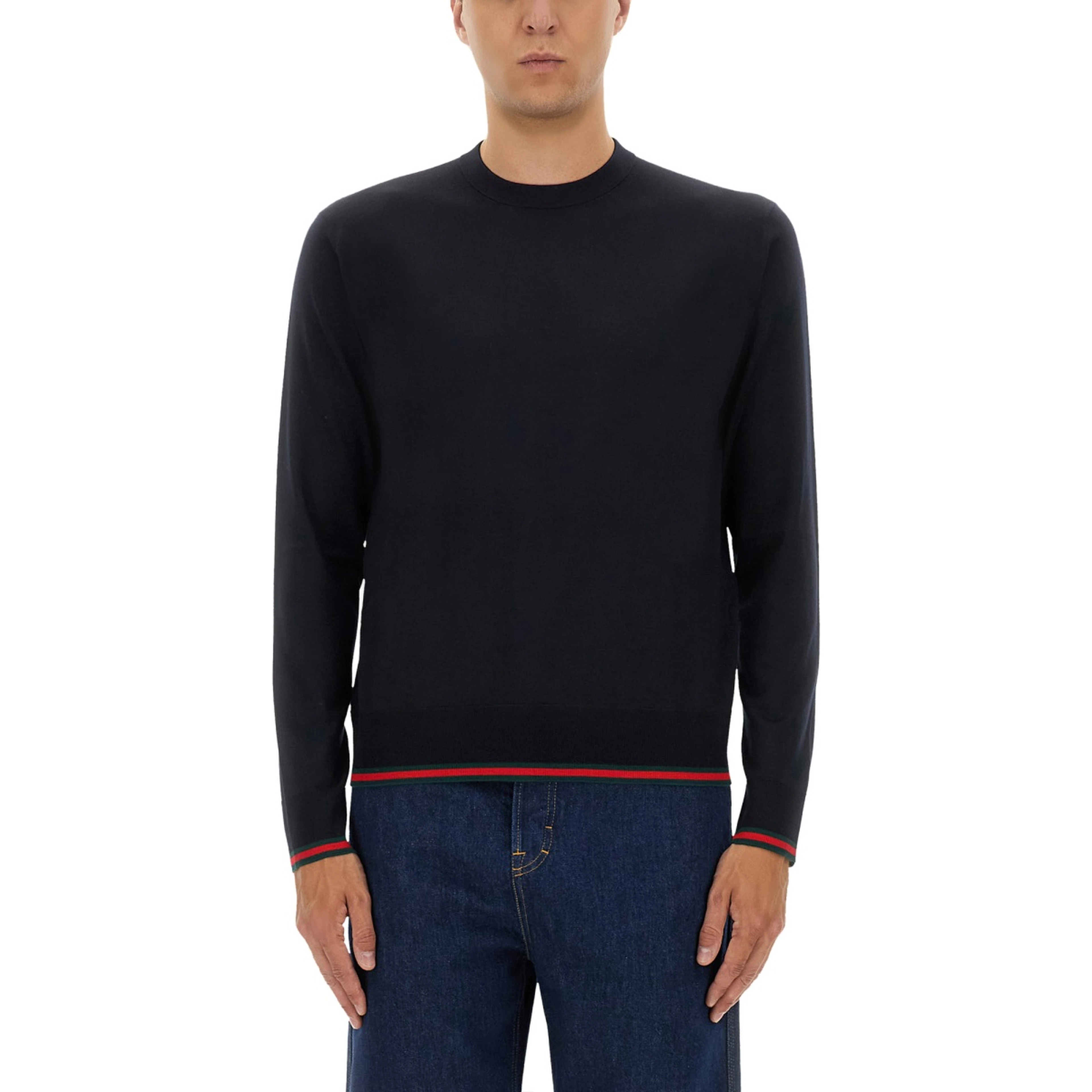 WEB PATTERN SWEATER