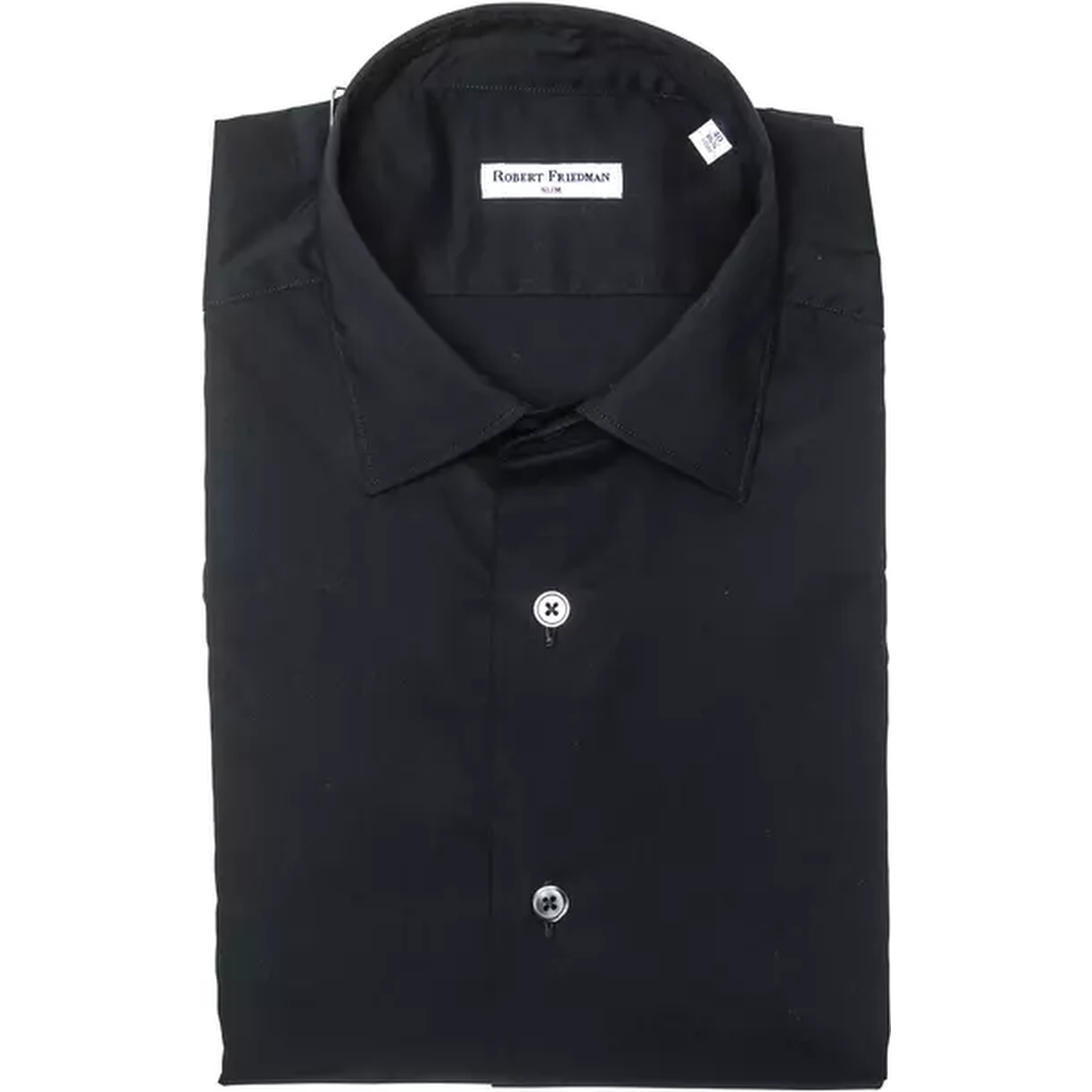Black Cotton Men Shirt
