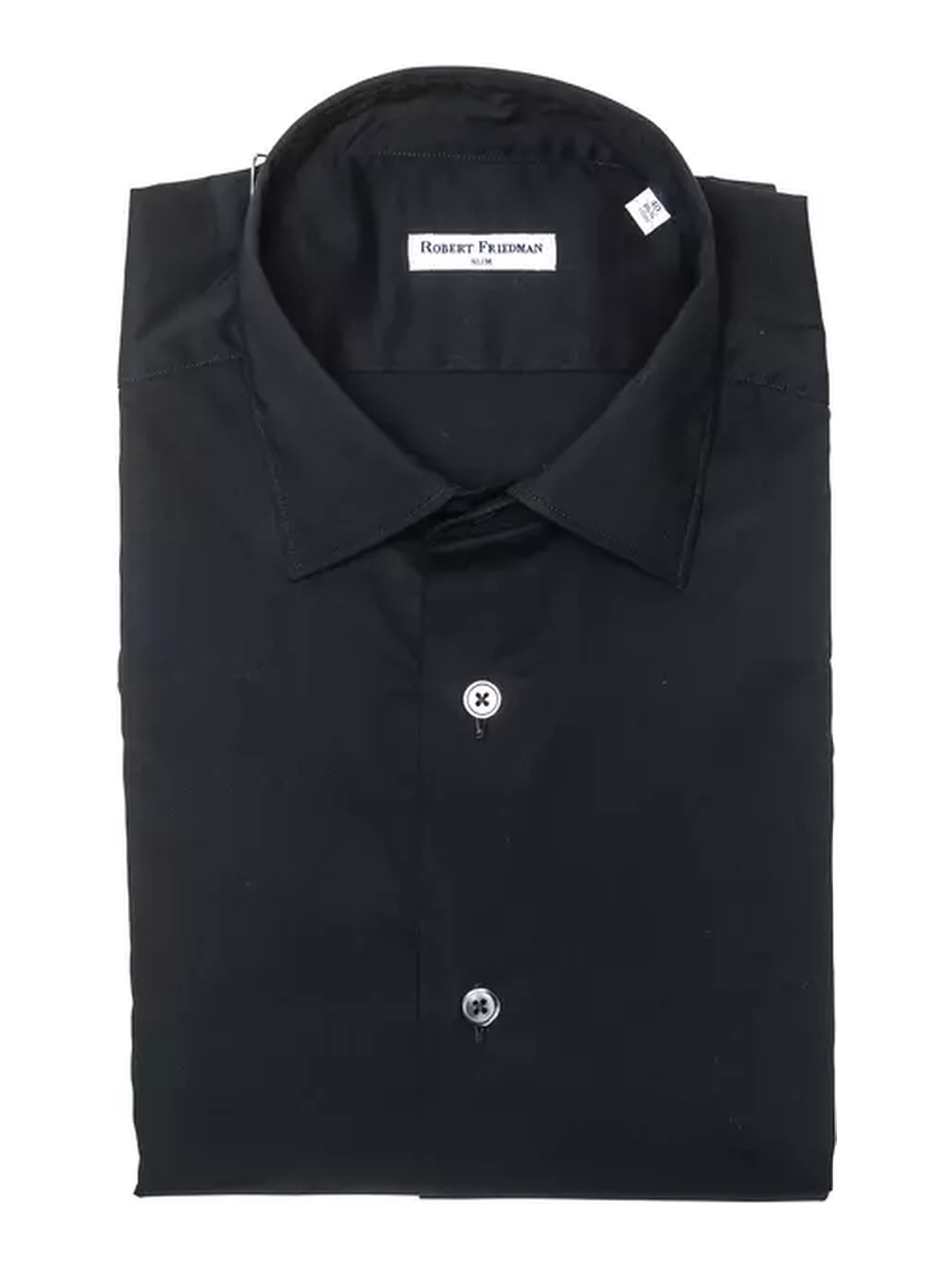 Black Cotton Men Shirt