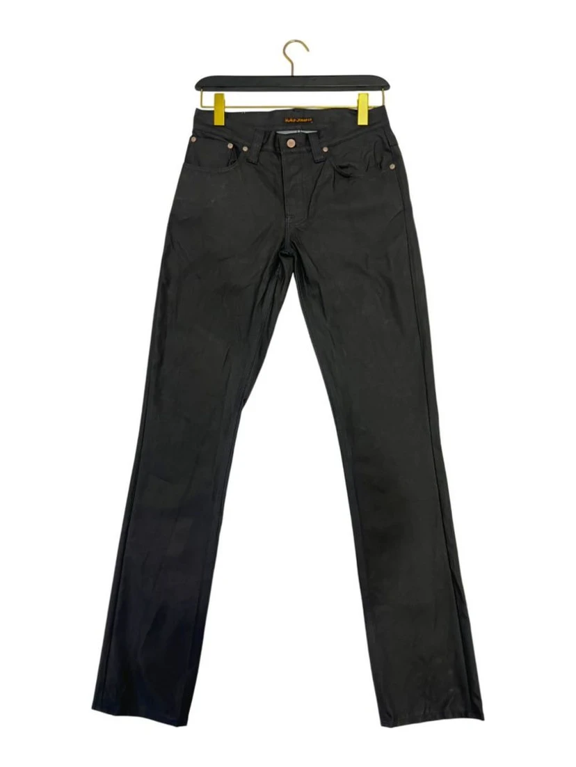 Black Cotton Men Jeans