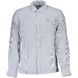 Blue Linen Men Shirt