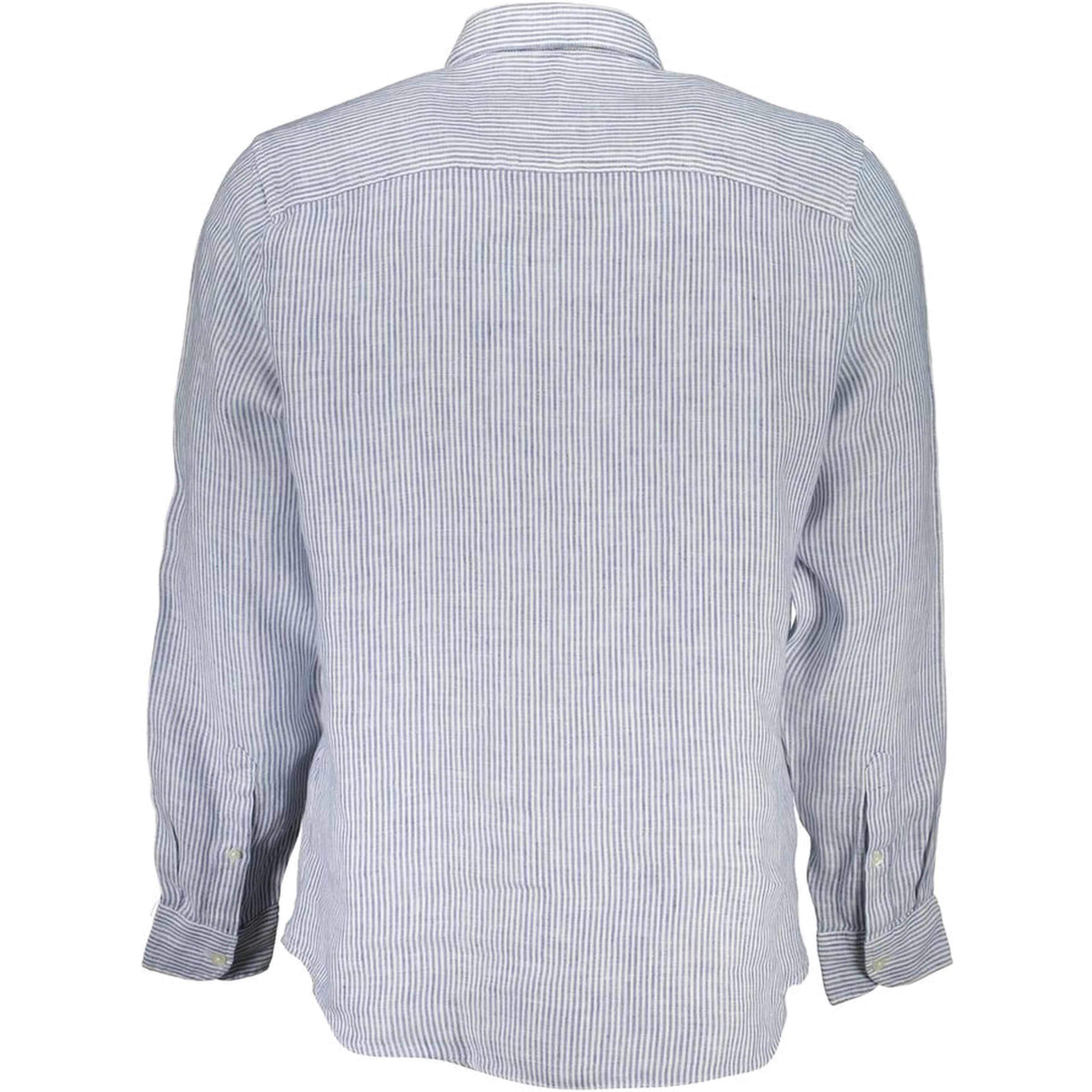 Blue Linen Men Shirt