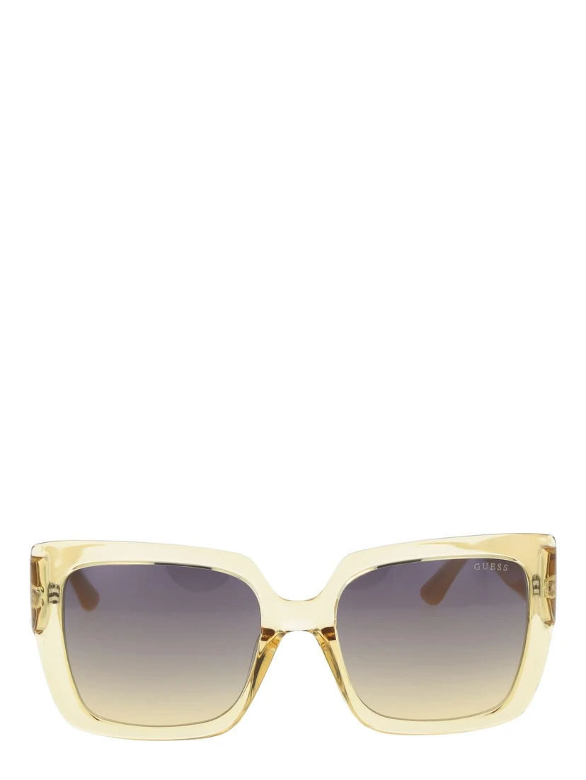 Bicolor Plastic Sunglasses