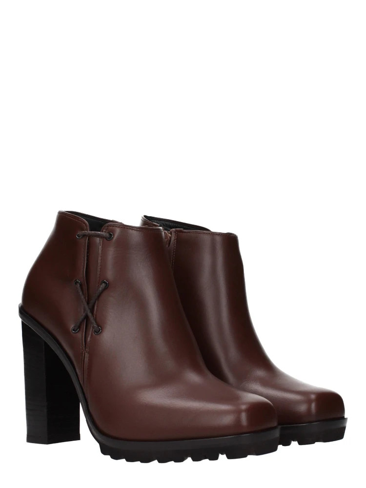 Brown Leather Ankle Boots alternative