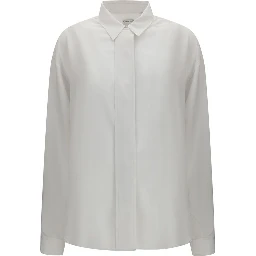 White Silk Dress Shirt