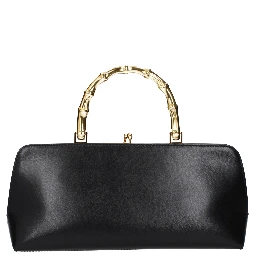 Black Leather Handbag