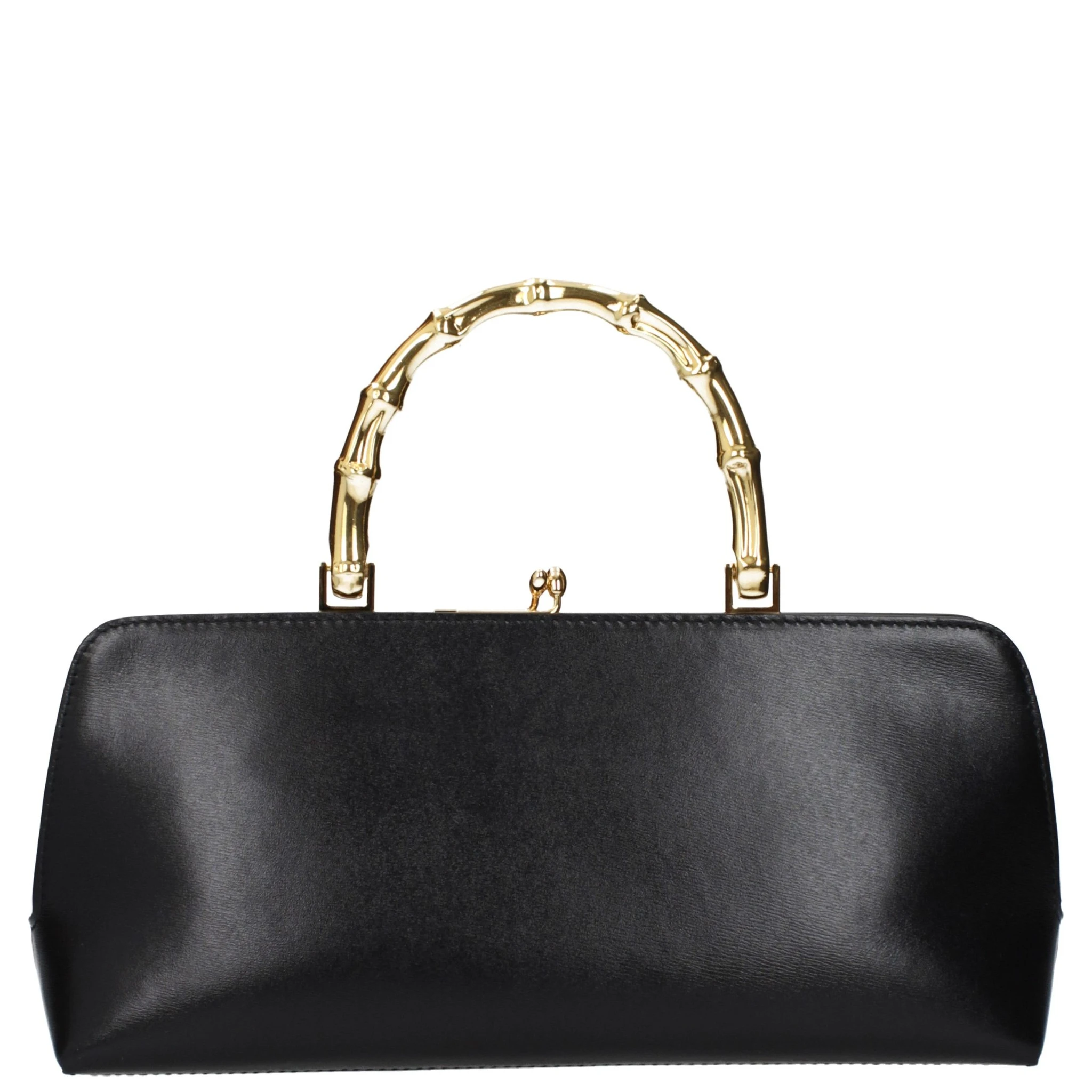 Black Leather Handbag