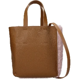 Pink Leather Handbag