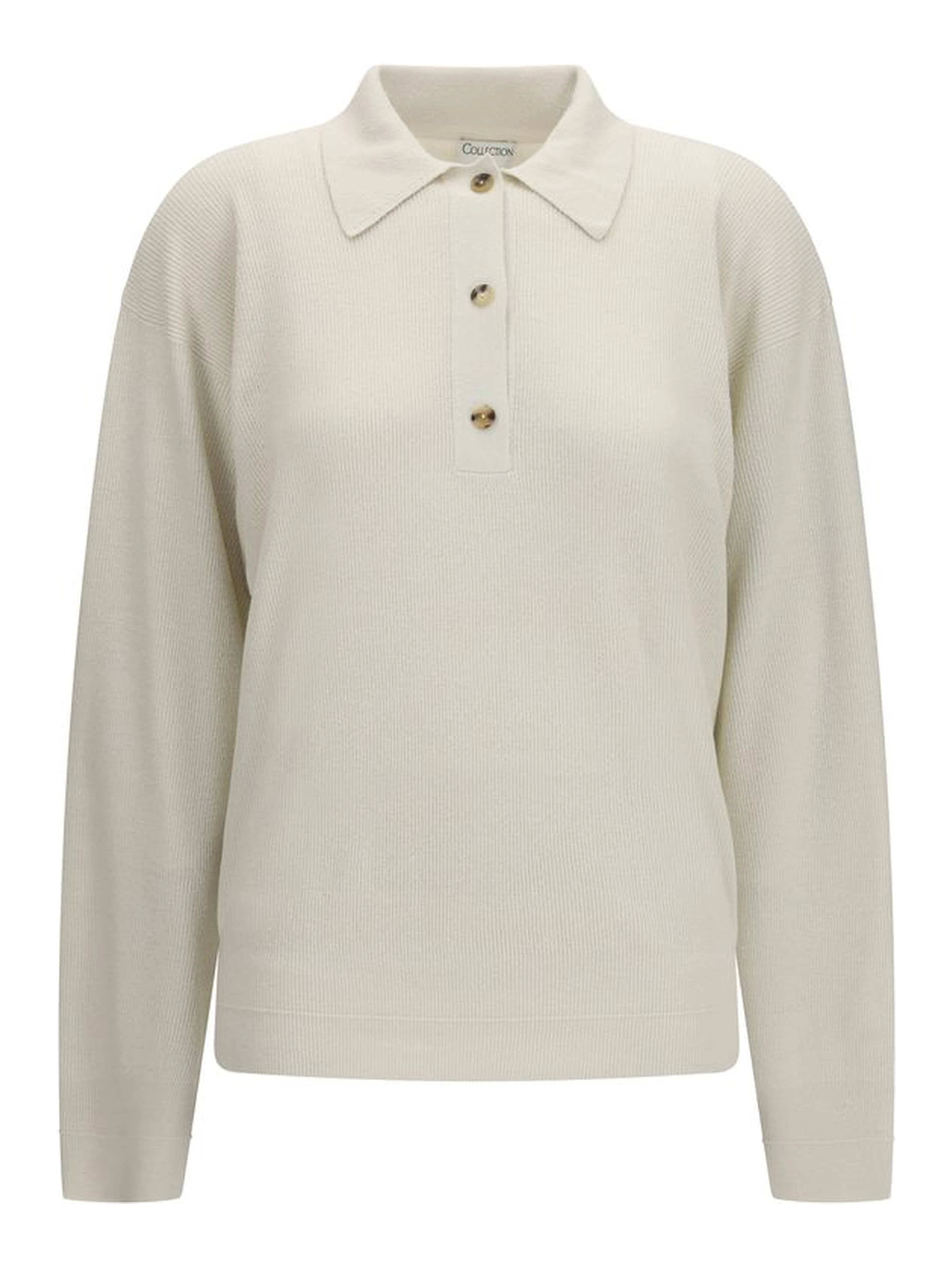 Beige Silk Sweatshirt
