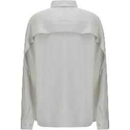 White Silk Dress Shirt