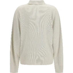 Beige Silk Sweatshirt