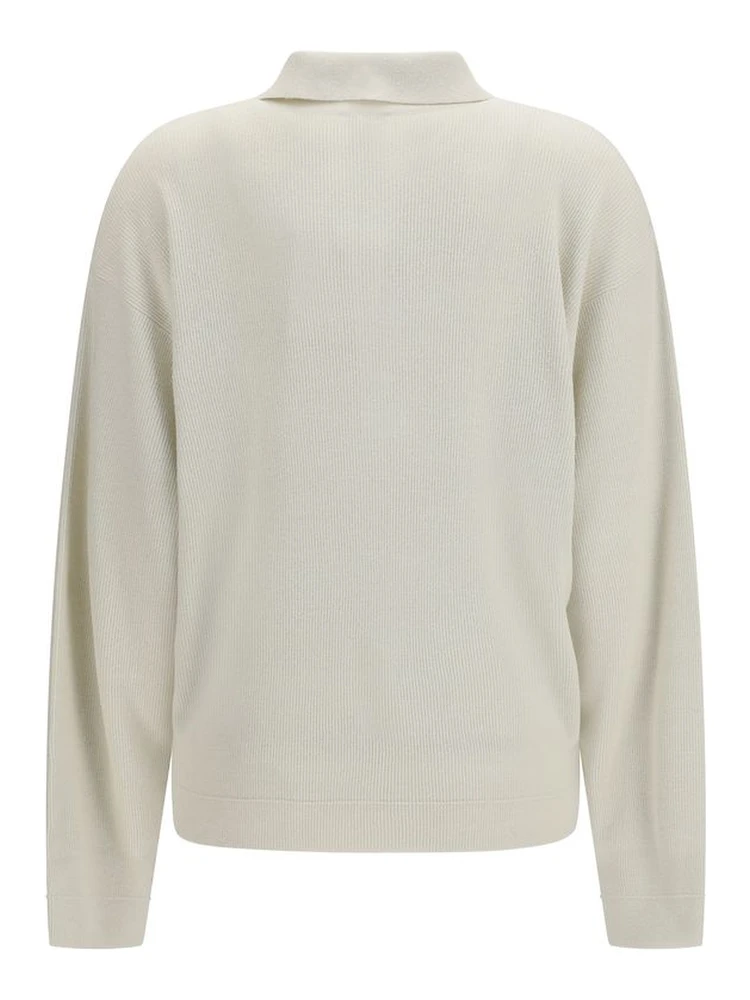 Beige Silk Sweatshirt alternative