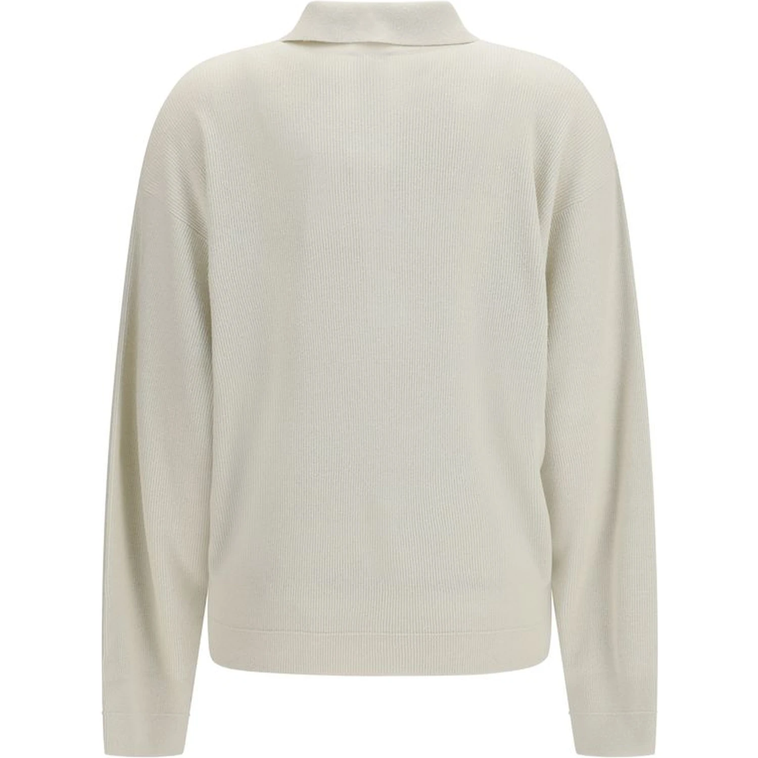 Beige Silk Sweatshirt