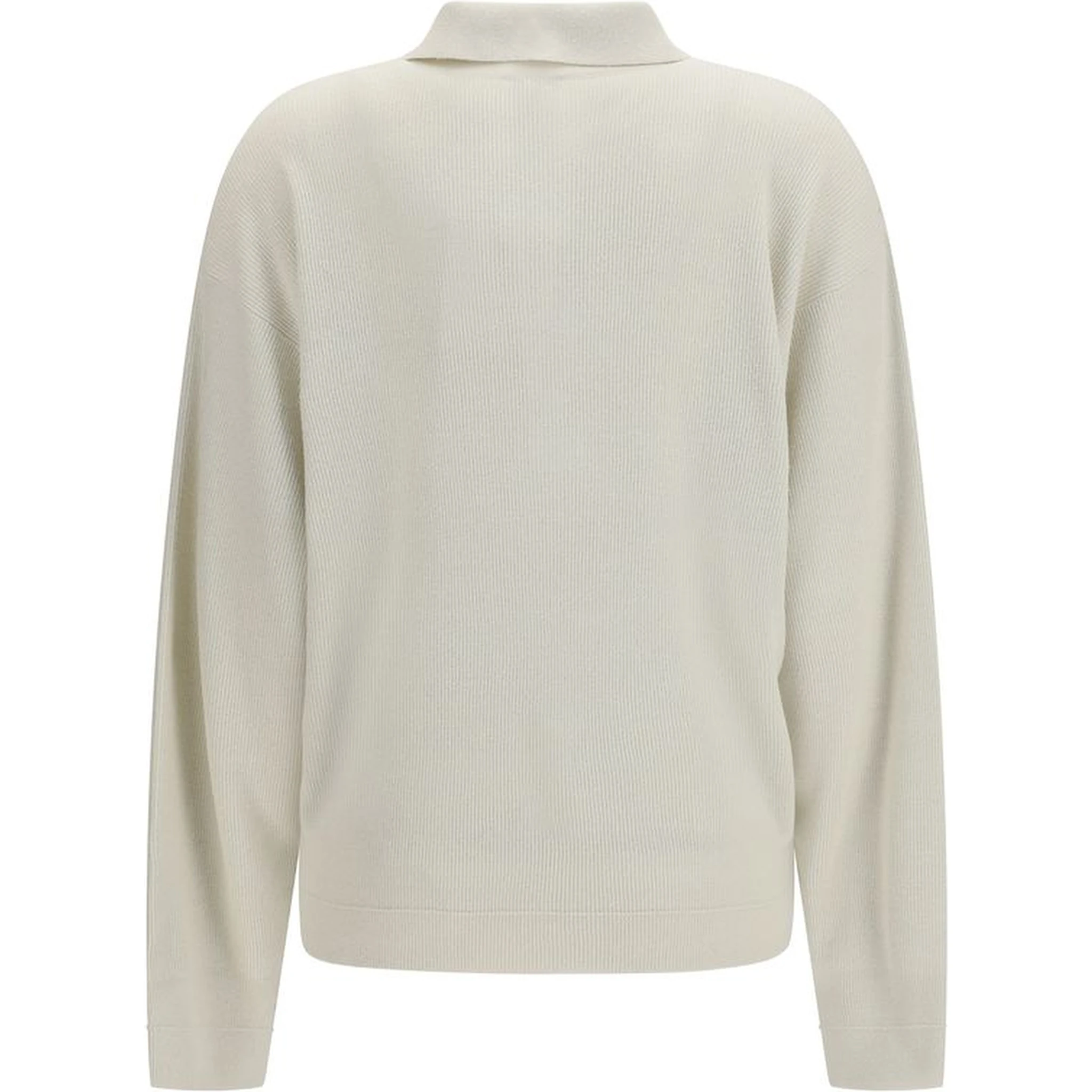 Beige Silk Sweatshirt