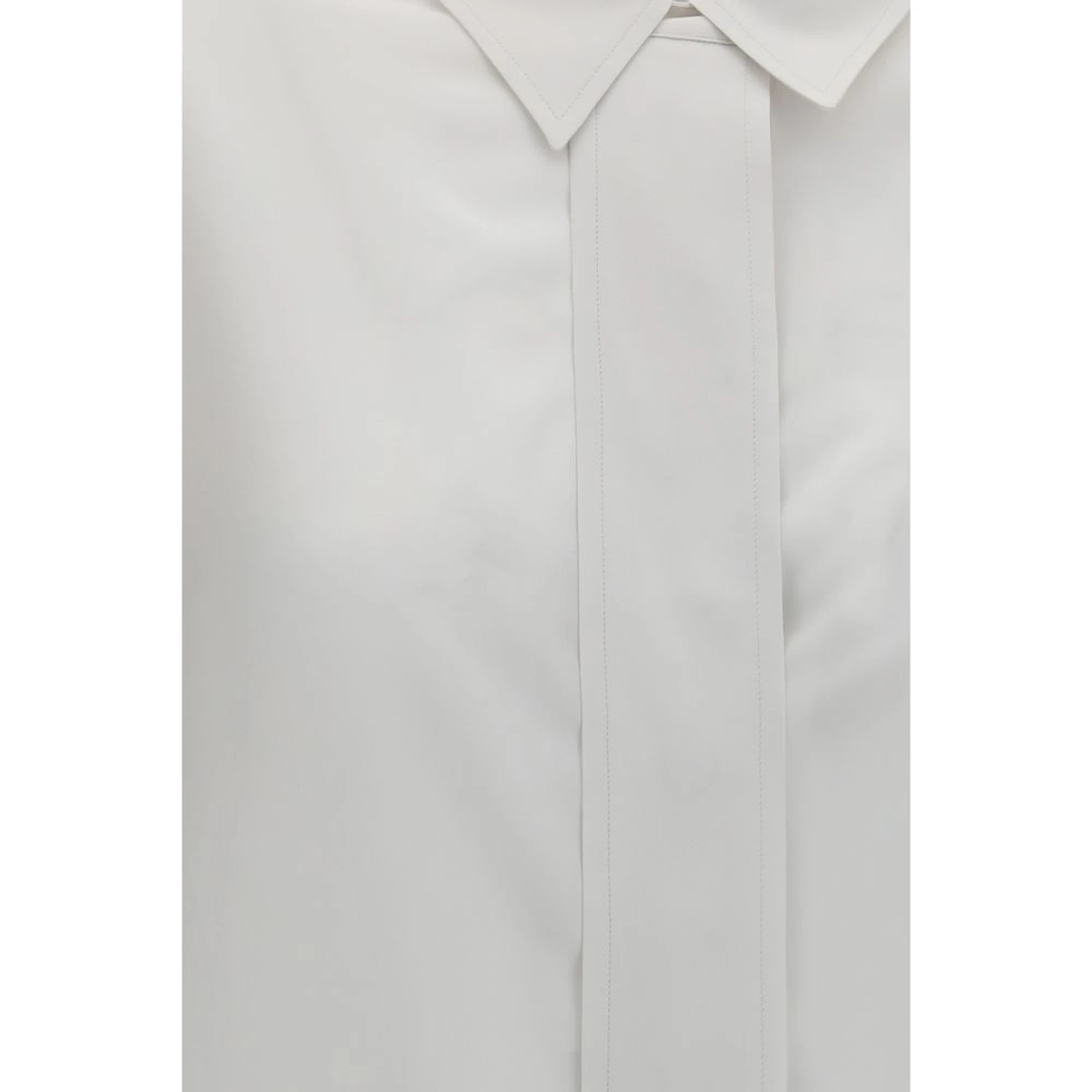 White Silk Dress Shirt