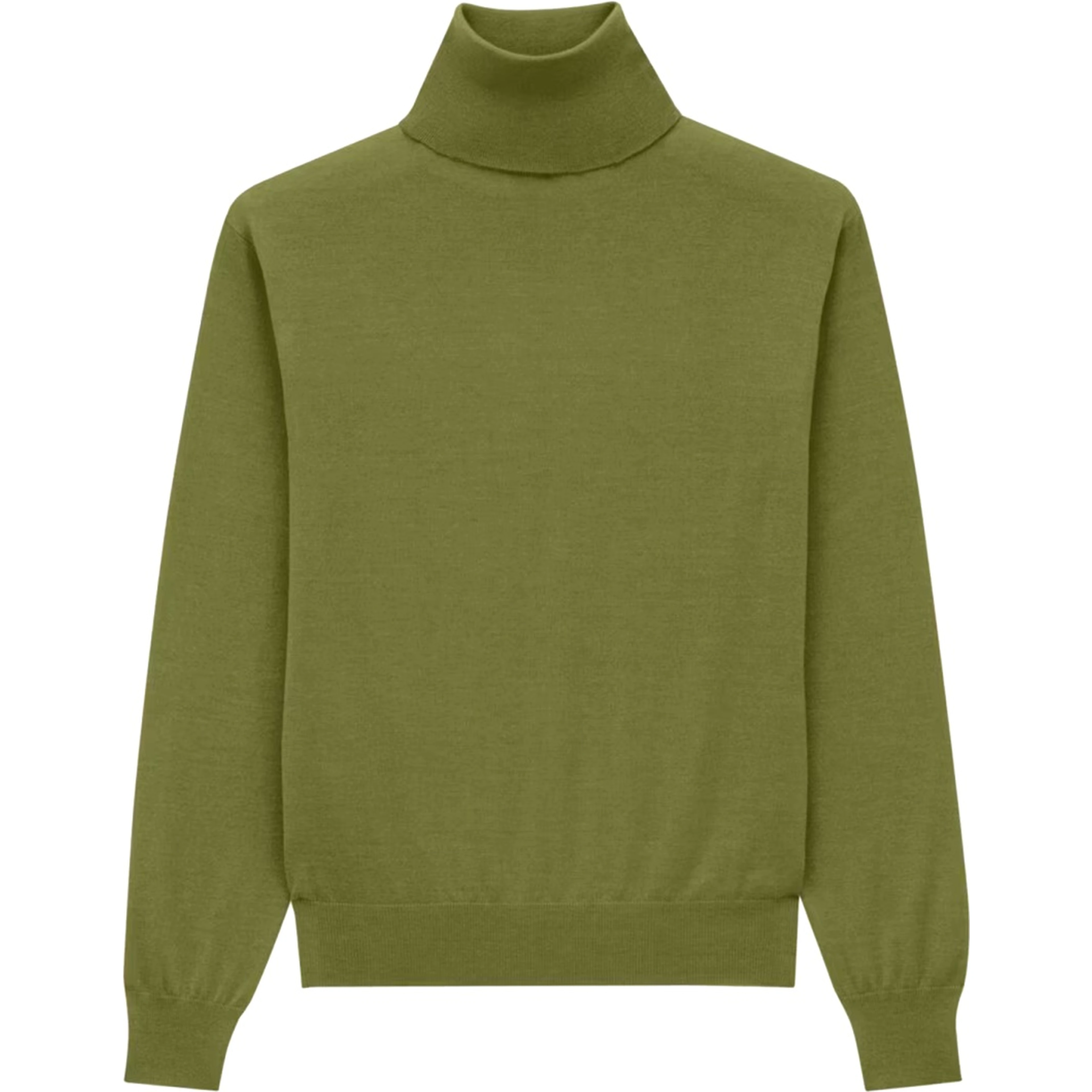 CASHMERE, WOOL AND SILK TURTLENECK PULLOVER