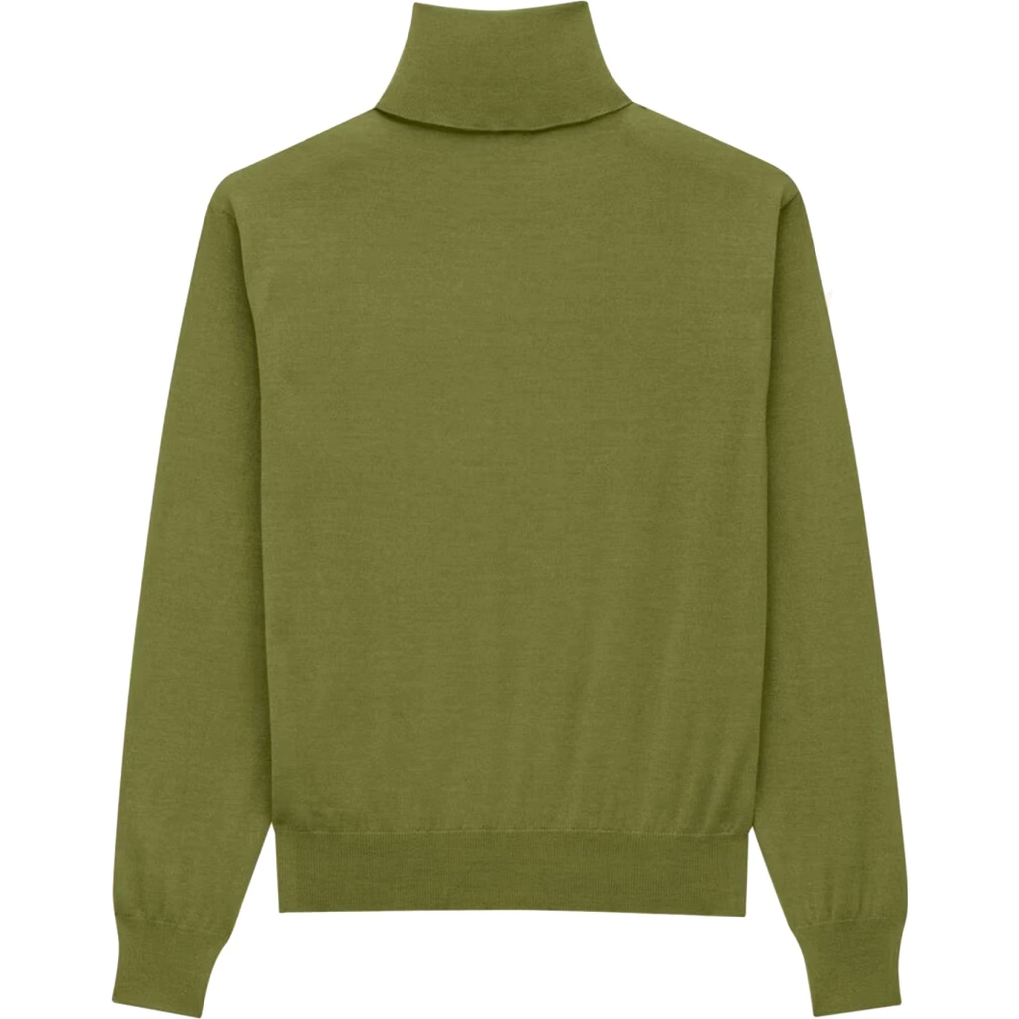 CASHMERE, WOOL AND SILK TURTLENECK PULLOVER