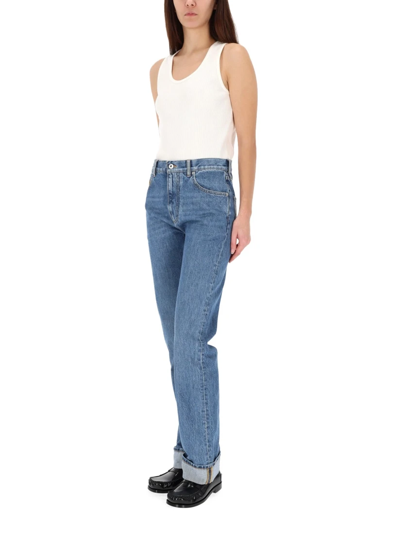 "INDIGO VINTAGE" STRAIGHT JEANS