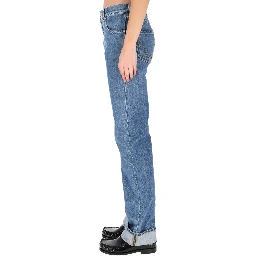 "INDIGO VINTAGE" STRAIGHT JEANS