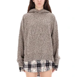 ALPACA HOODED SWEATER