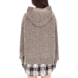 ALPACA HOODED SWEATER