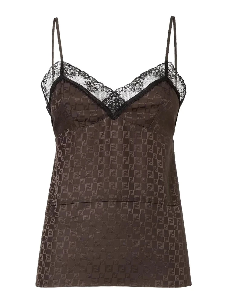 "JACQUARD FF" TOP