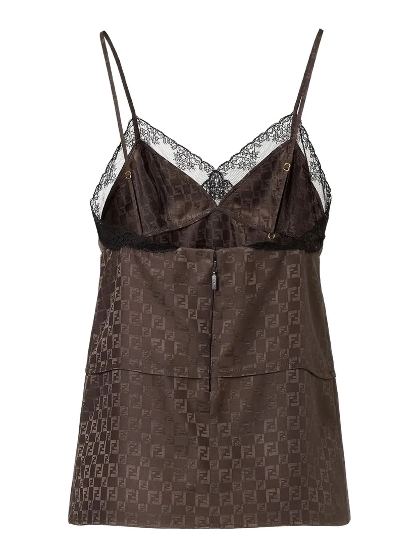 "JACQUARD FF" TOP