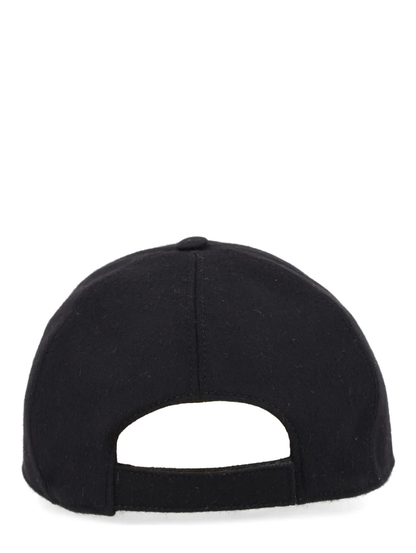 WOOL AND CASHMERE BASEBALL HAT
