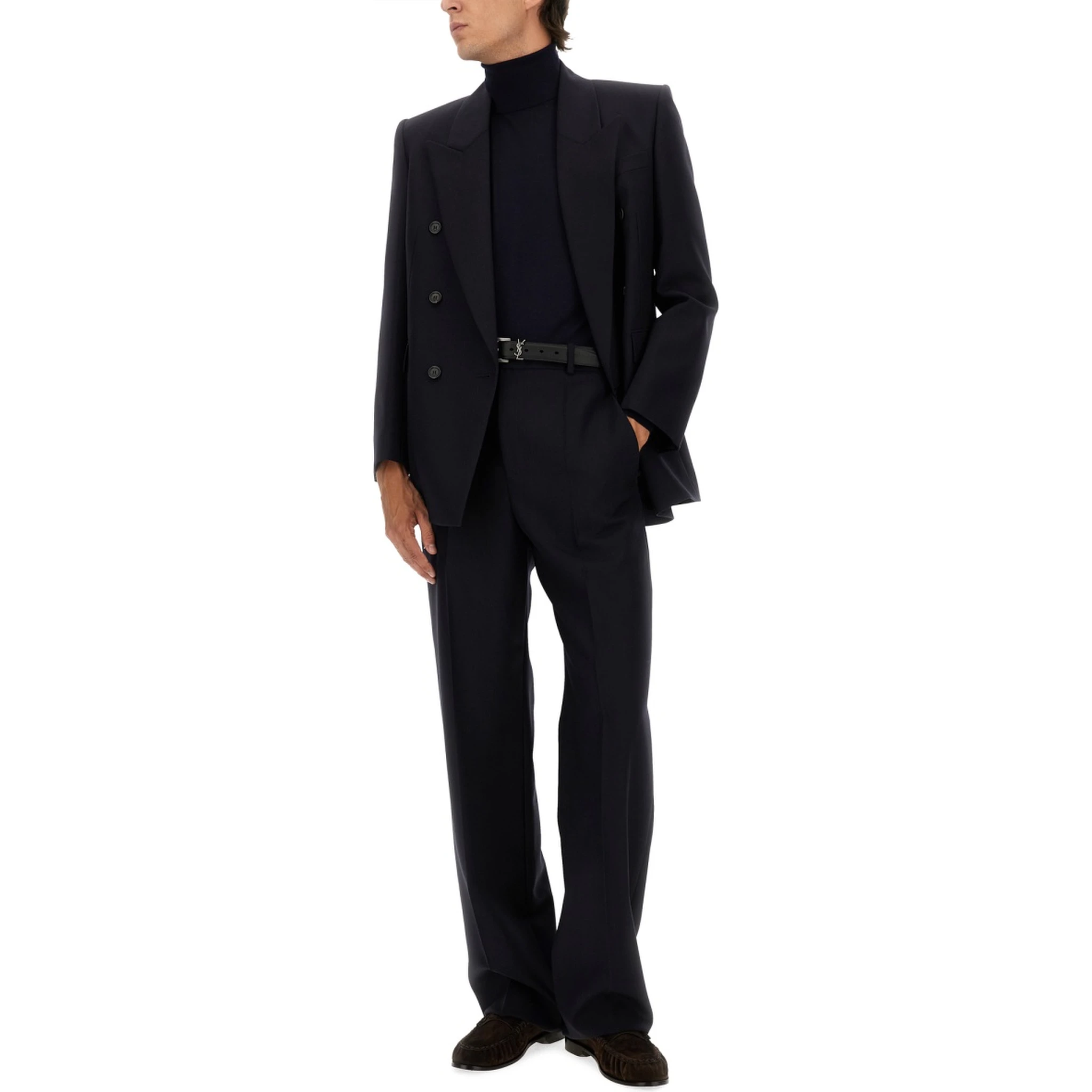 DOUBLE-BREASTED WOOL JACKET