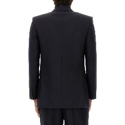 DOUBLE-BREASTED WOOL JACKET