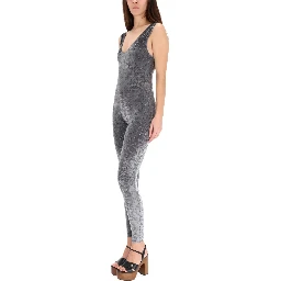 JUMPSUIT WITH "GG" EMBROIDERY