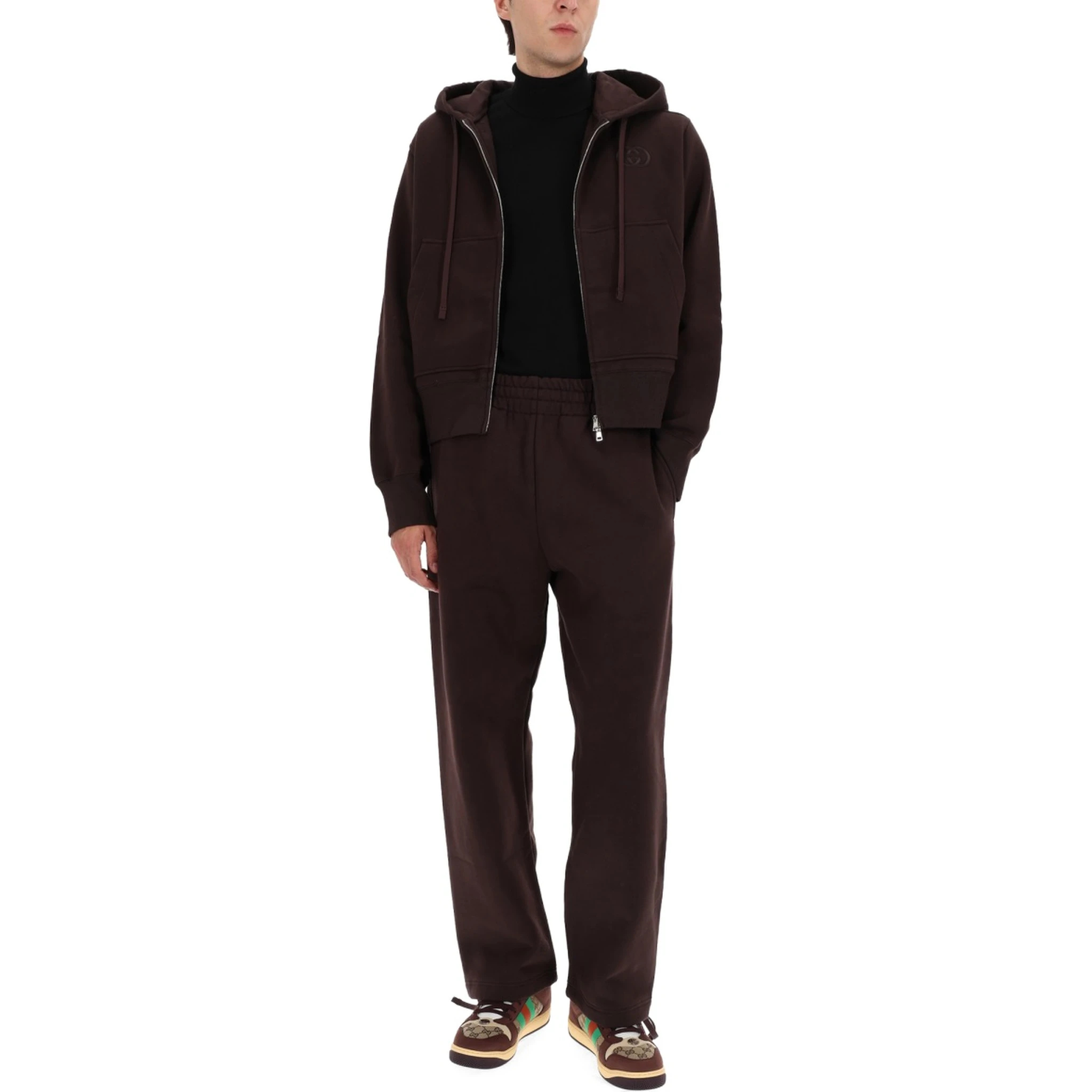 SWEATSHIRT WITH LOGO EMBROIDERY