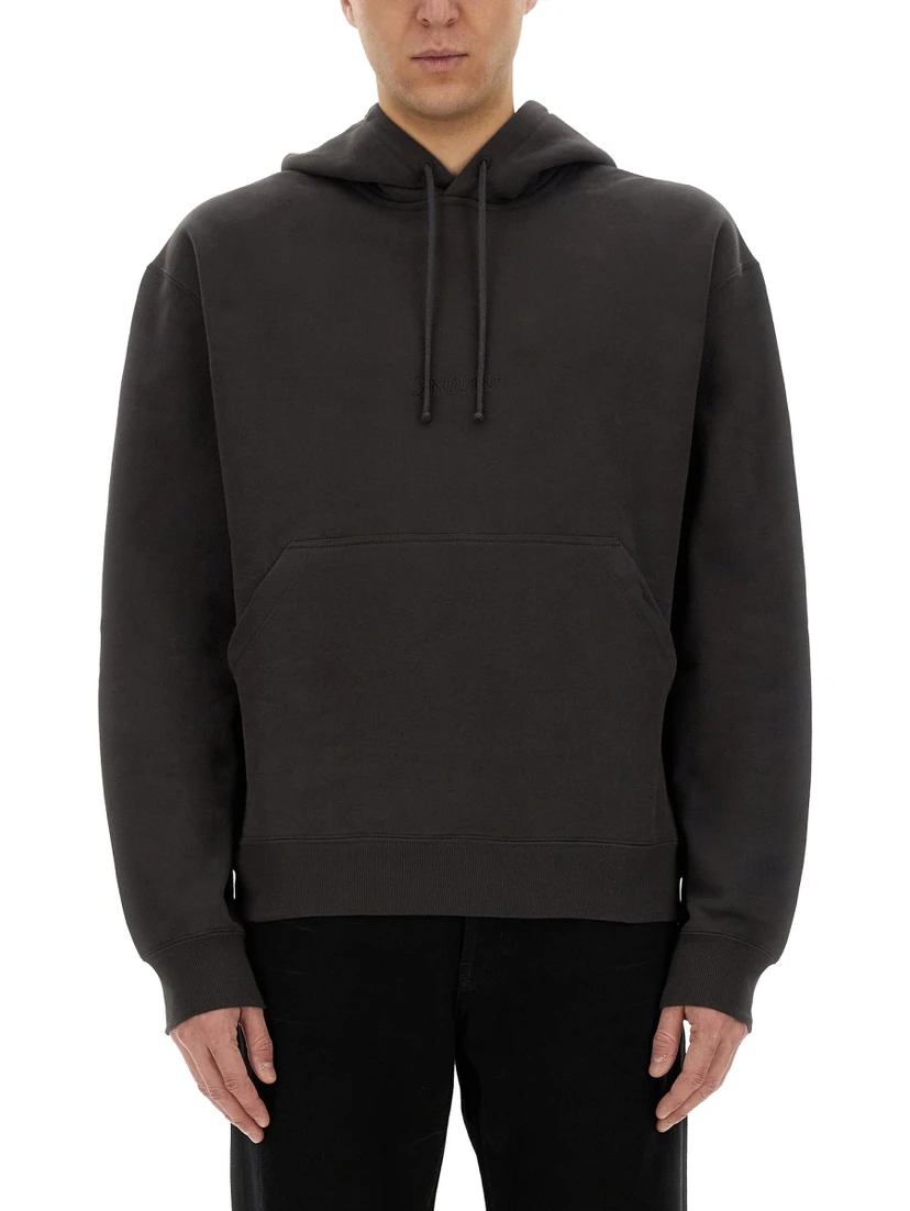 HOODED SWEATSHIRT WITH LOGO