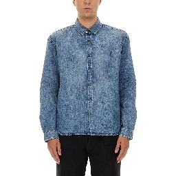 DENIM "CASSANDRE" SHIRT