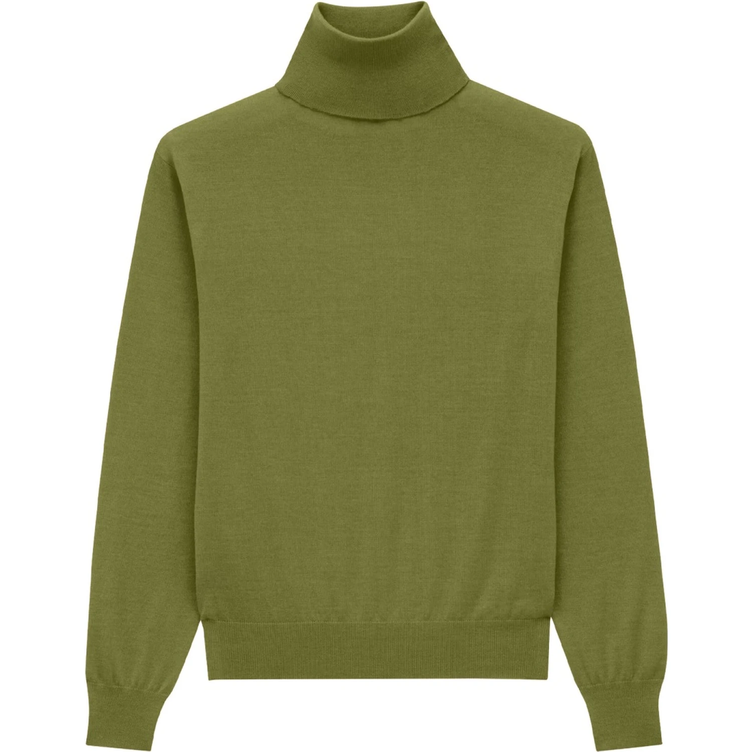 CASHMERE, WOOL AND SILK TURTLENECK