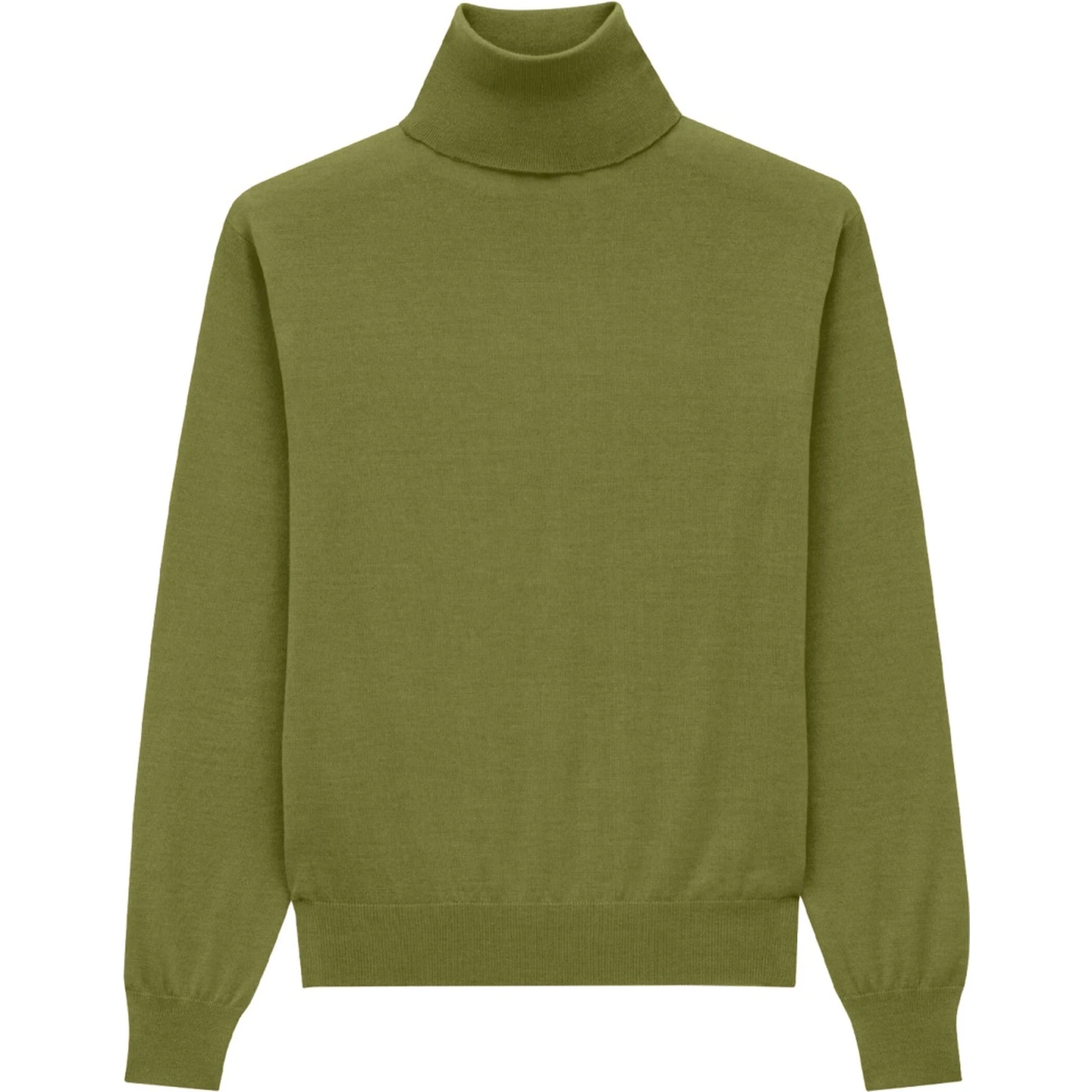 CASHMERE, WOOL AND SILK TURTLENECK