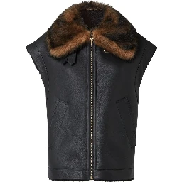 SHEEPSKIN FUR VEST