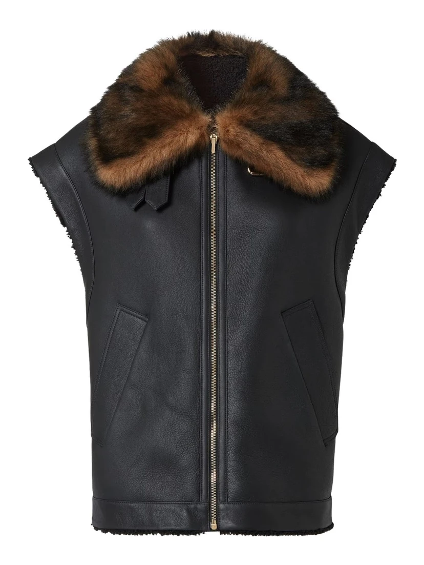 SHEEPSKIN FUR VEST