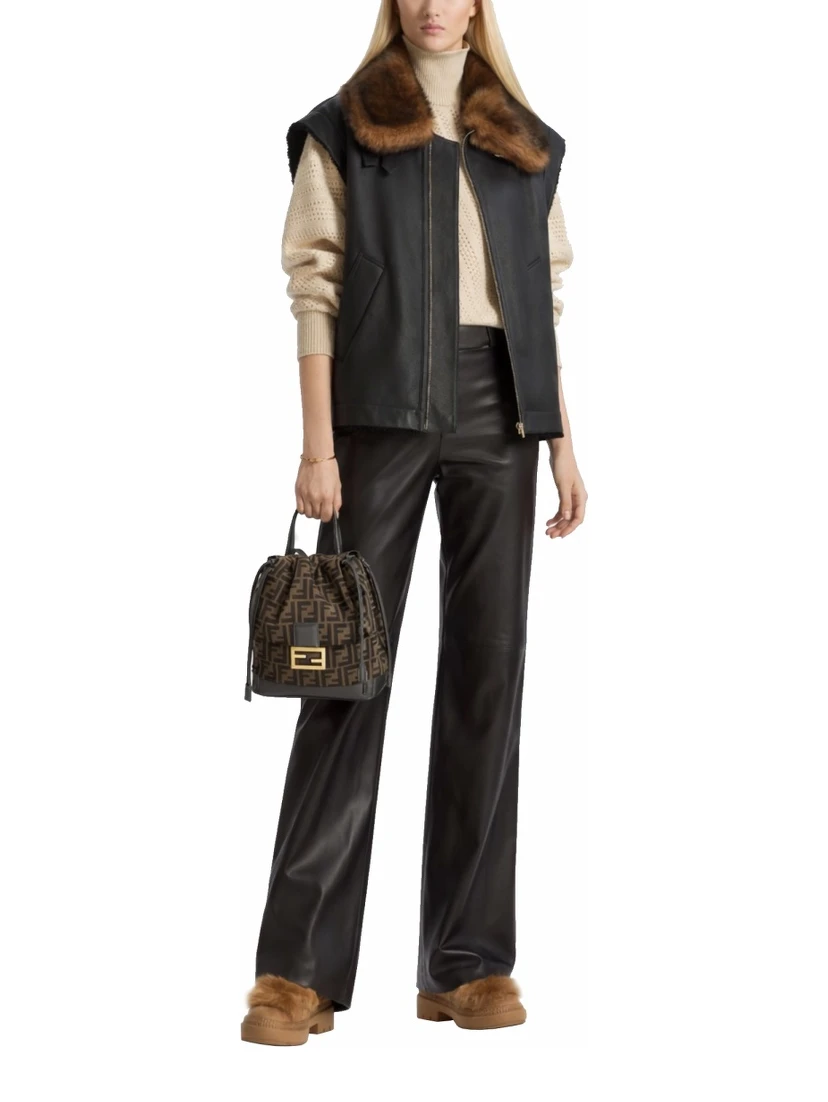 SHEEPSKIN FUR VEST