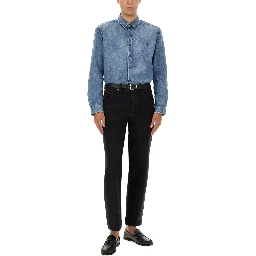 DENIM "CASSANDRE" SHIRT