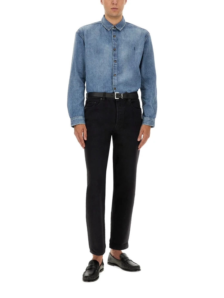DENIM "CASSANDRE" SHIRT alternative