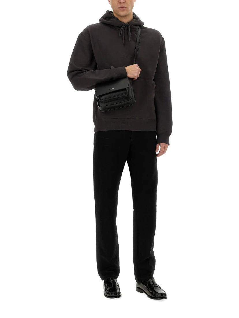 HOODED SWEATSHIRT WITH LOGO
